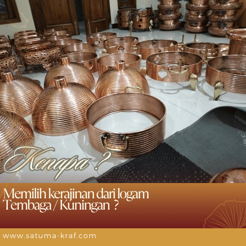 memilih kerajinan dari tembaga