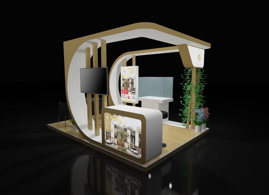 10 Desain Booth Pameran Kreatif yang Bisa Anda Wujudkan dengan Jasa Profesional